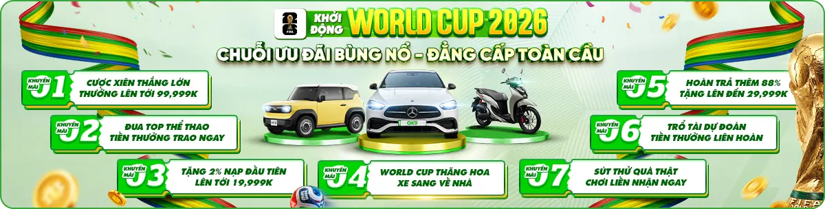 Khuyến Mãi OK9 WorldCup 2026